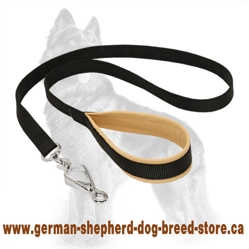Nylon Leash 4 Foot For Walking With German Shepherds - Click Image to Close