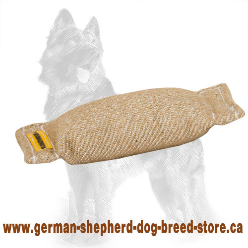 Jute German Shepherd Bite Tug without Handles