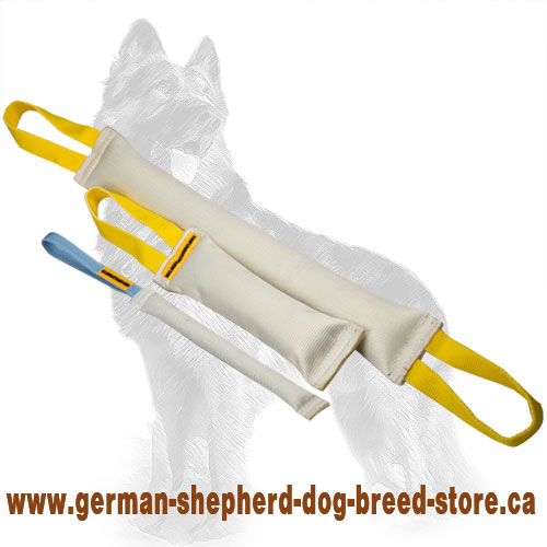 Fire Hose German Shepherd Training Set of 3 Bite Tugs