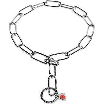 Have Fur Saver Stainless Steel Choke Chain Collar for GSD Herm Sprenger
