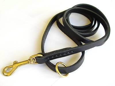 Braid Leather Dog Leash or Lead Real Genuine Leather Dark Brown Braided  Leather and Heavy-duty Brass Clasp Featuring 'love Knot' -  Canada