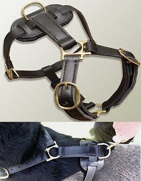 Selling Leather tracking harnesses for German Shepherd