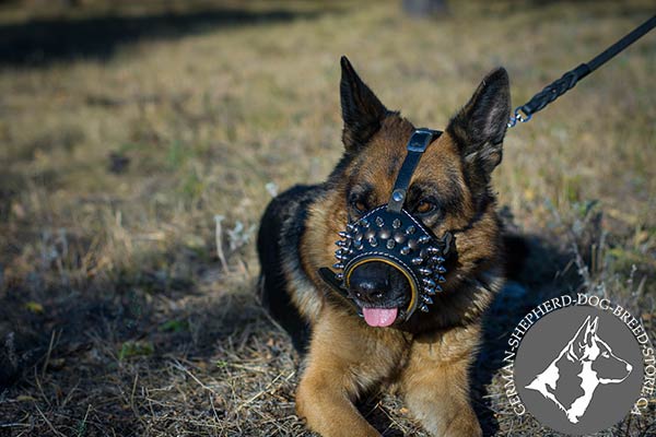 Free-Breathing German-Shepherd Muzzle for Upgraded Comfort